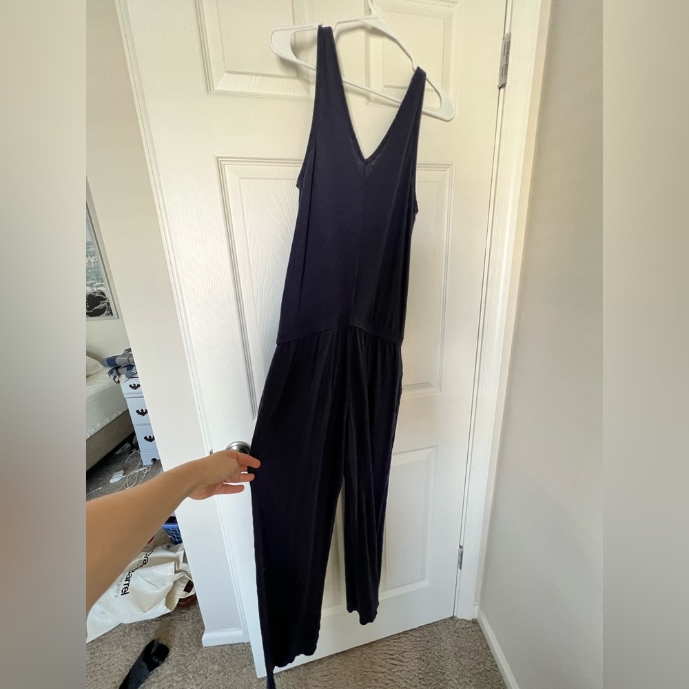 Loft Navy jumpsuit